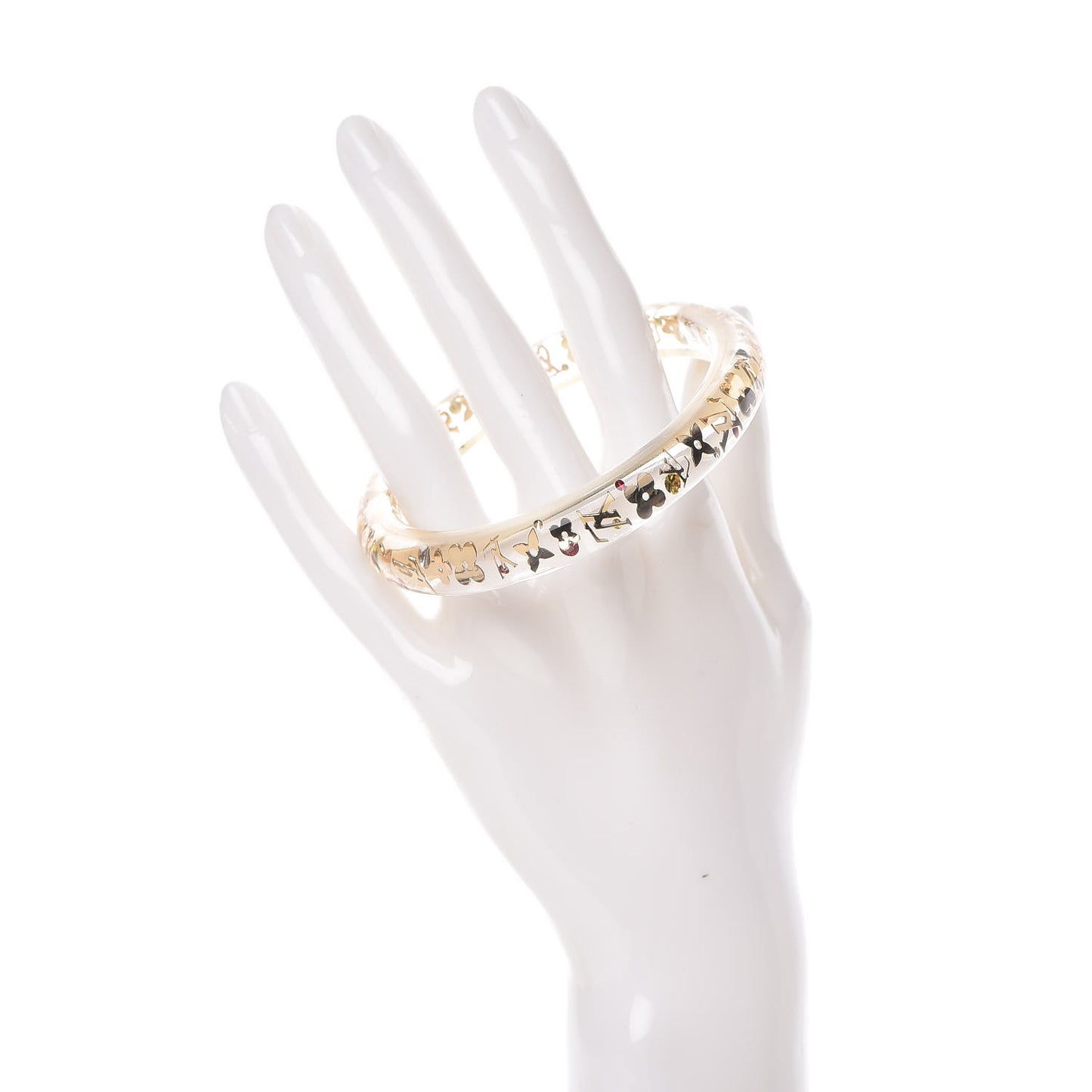Resin Swarovski Inclusion Bracelet PM Transparent