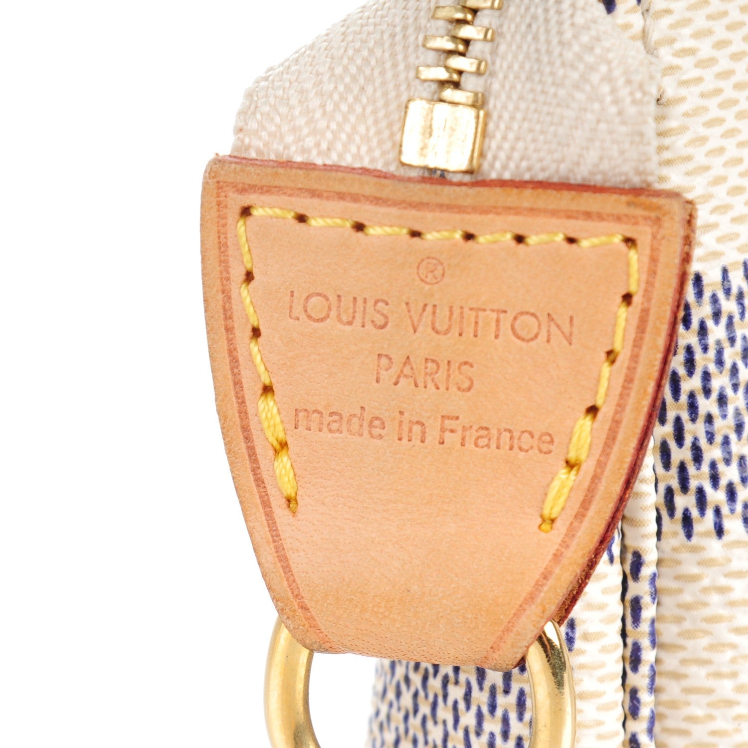 Louis Vuitton Damier Azur Mini Pochette Accessories 6 of 7