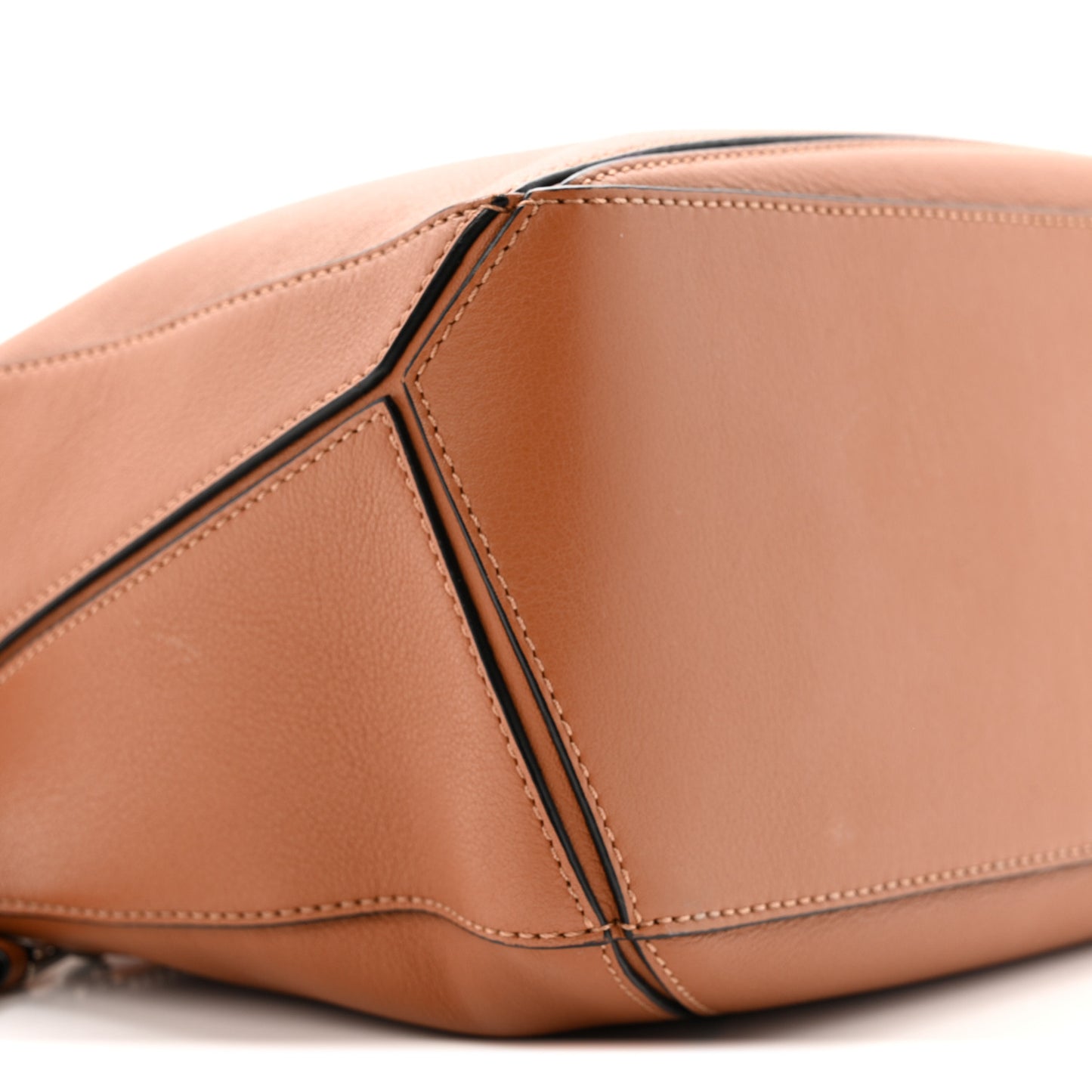 Calfskin Small Puzzle Bag Tan