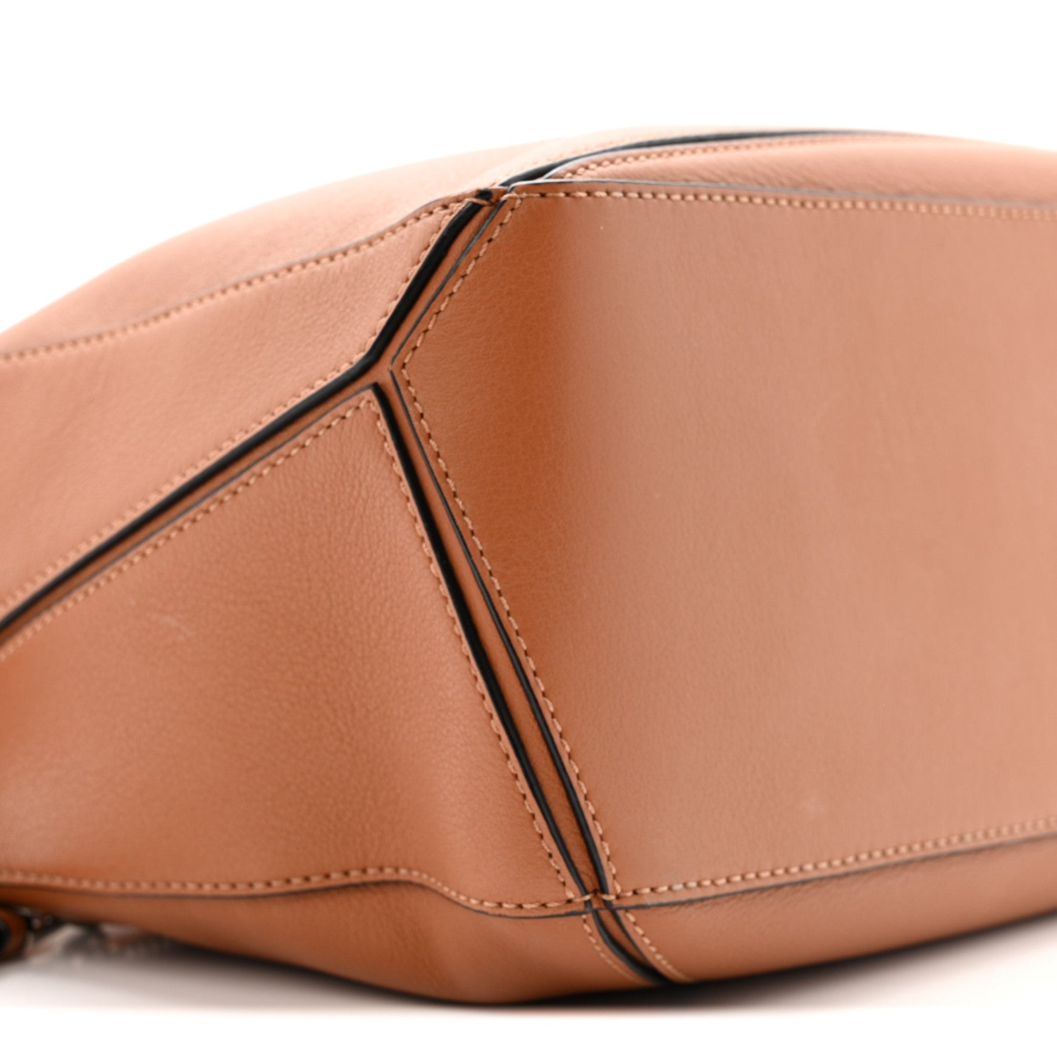 Loewe Calfskin Small Puzzle Bag Tan 8 of 13