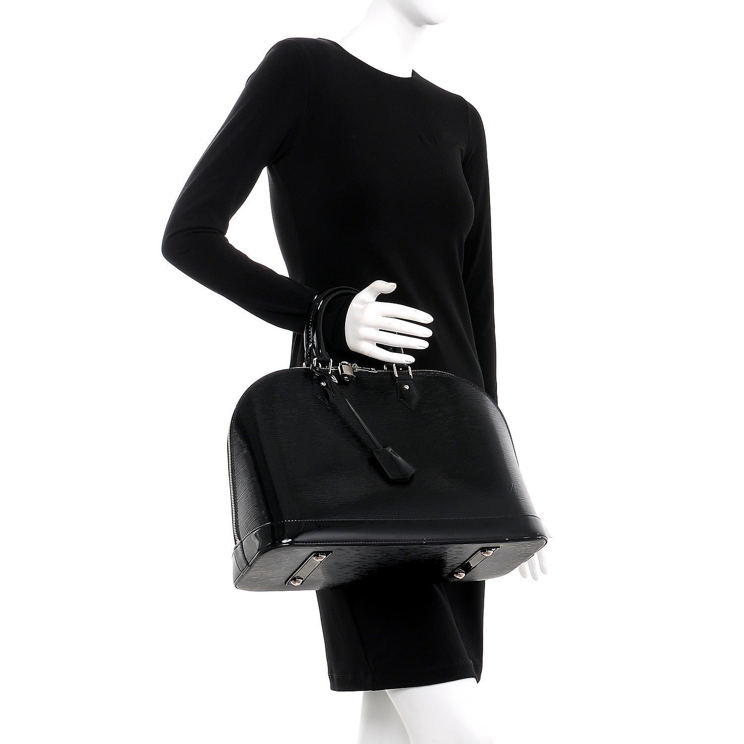 Louis Vuitton Electric Epi Alma GM Black 2 of 8