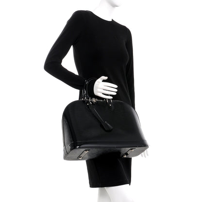 Louis Vuitton Electric Epi Alma GM Black 2 of 8