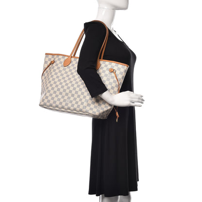 Louis Vuitton Damier Azur Neverfull MM 2 of 20