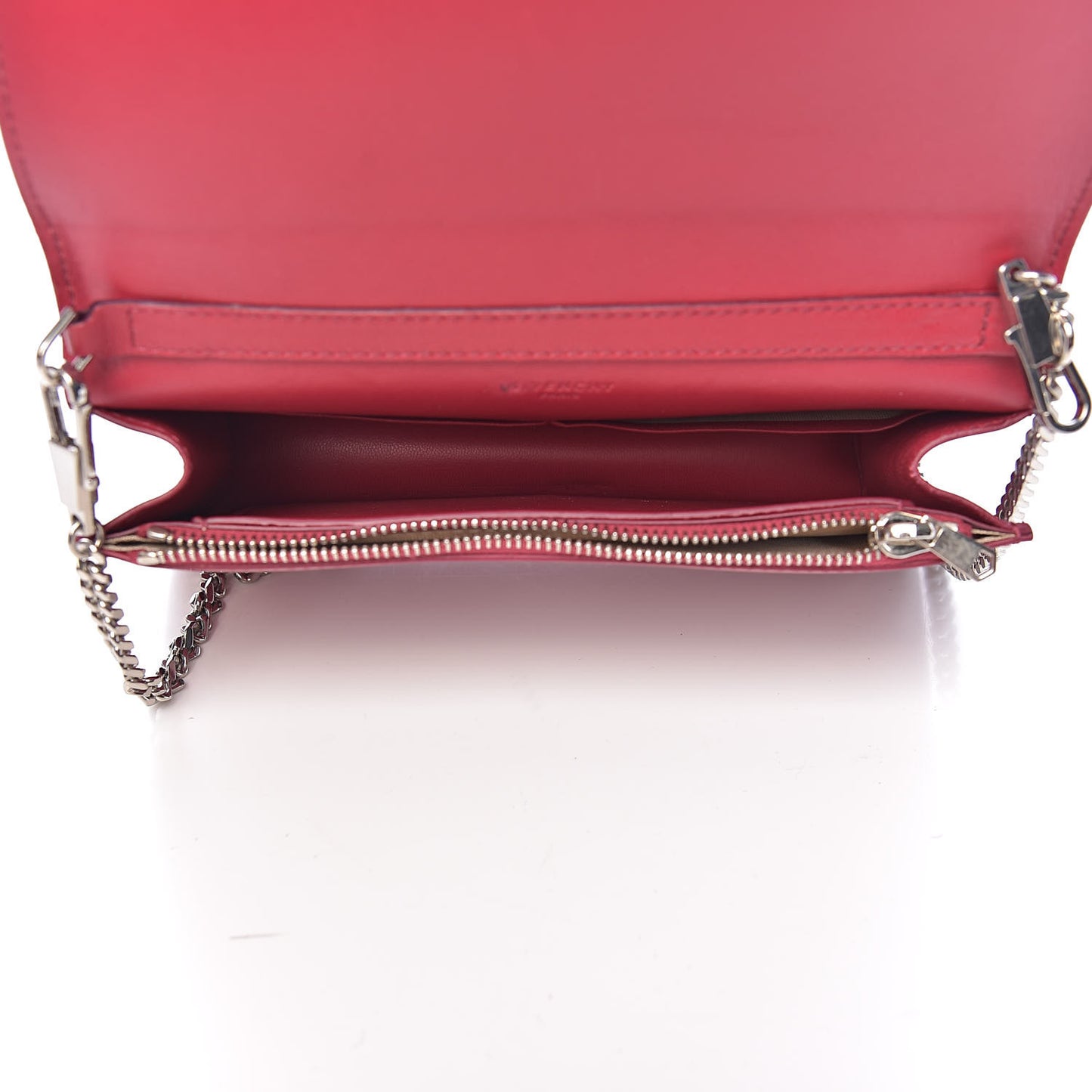 Patent Pandora Chain Wallet Raspberry