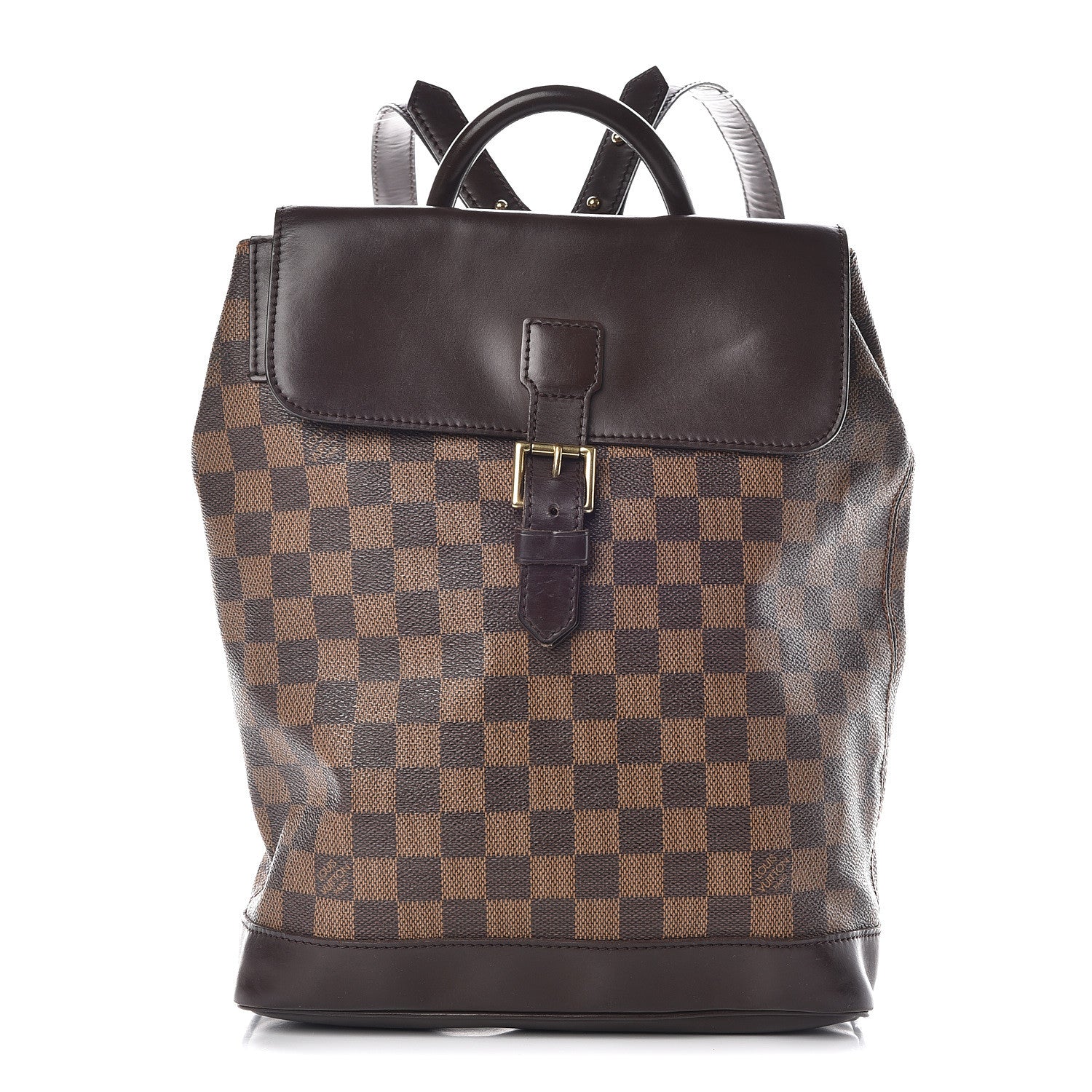 Louis Vuitton Damier Ebene Soho Backpack 1 of 13