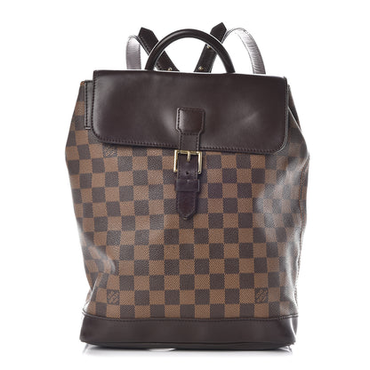 Louis Vuitton Damier Ebene Soho Backpack 1 of 13