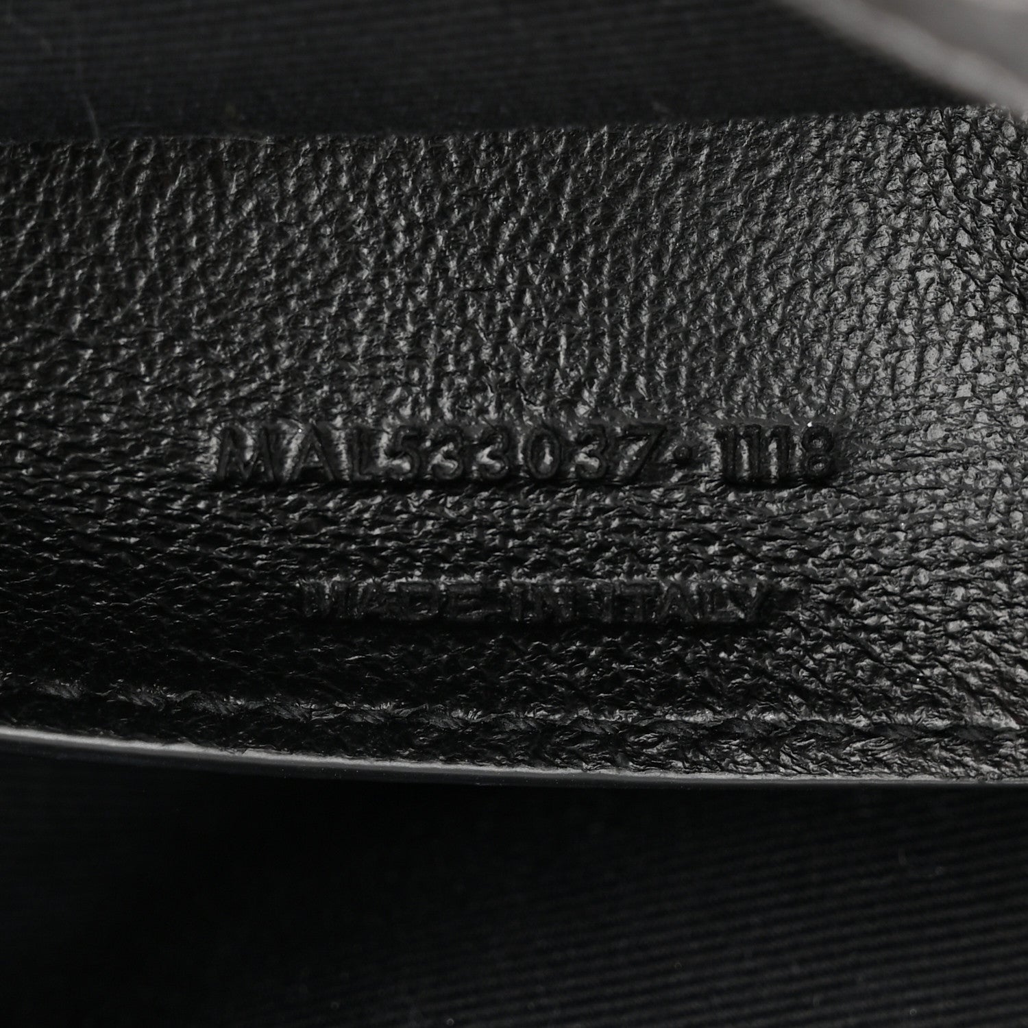 Saint Laurent Crinkled Calfskin Matelasse Monogram Baby Niki Chain Satchel Storm 7 of 11