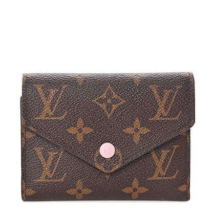 Louis Vuitton Monogram Victorine Wallet Rose Ballerine 1 of 8