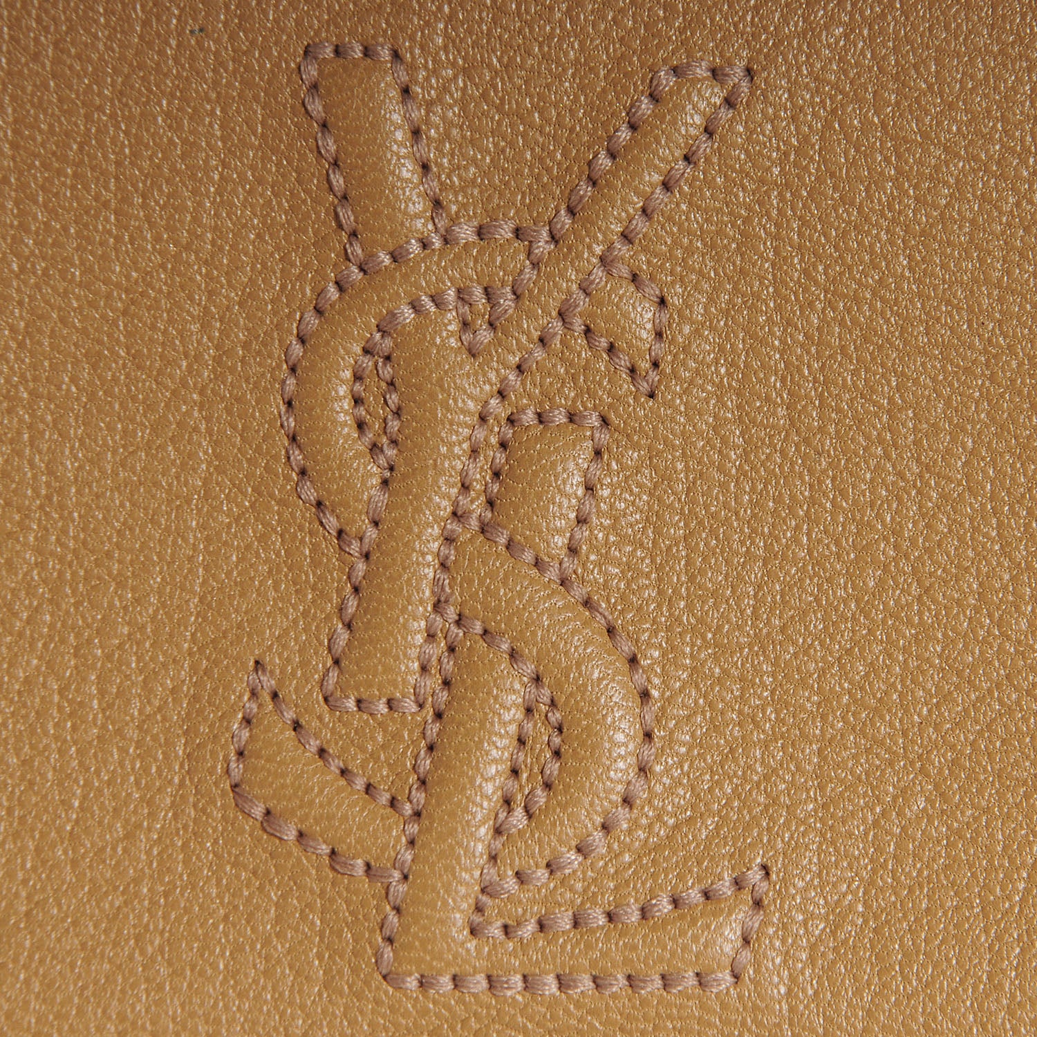 Saint Laurent Goatskin Small Belle de Jour Clutch Beige 8 of 8