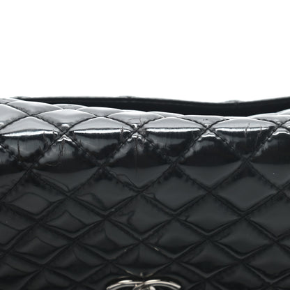 Chanel Vinyl Quilted In the Business Flap Bag Black 10 of 10