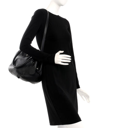 Prada Vitello Daino Tote Nero Black 2 of 9