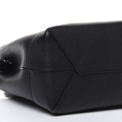 Louis Vuitton Calfskin Lockme Mini Backpack Black 10 of 14