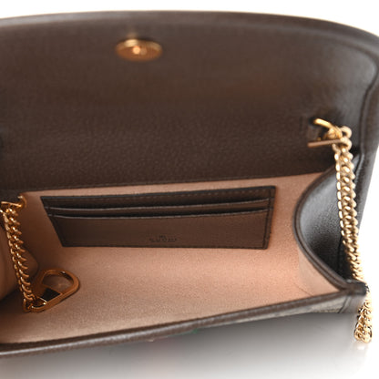 Gucci GG Supreme Monogram Web Mini Rajah Slim Flap Shoulder Bag Beige New Acero 5 of 10