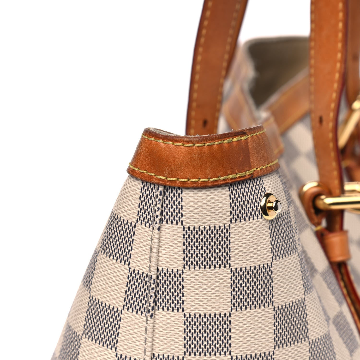 Louis Vuitton Damier Azur Hampstead MM 16 of 27