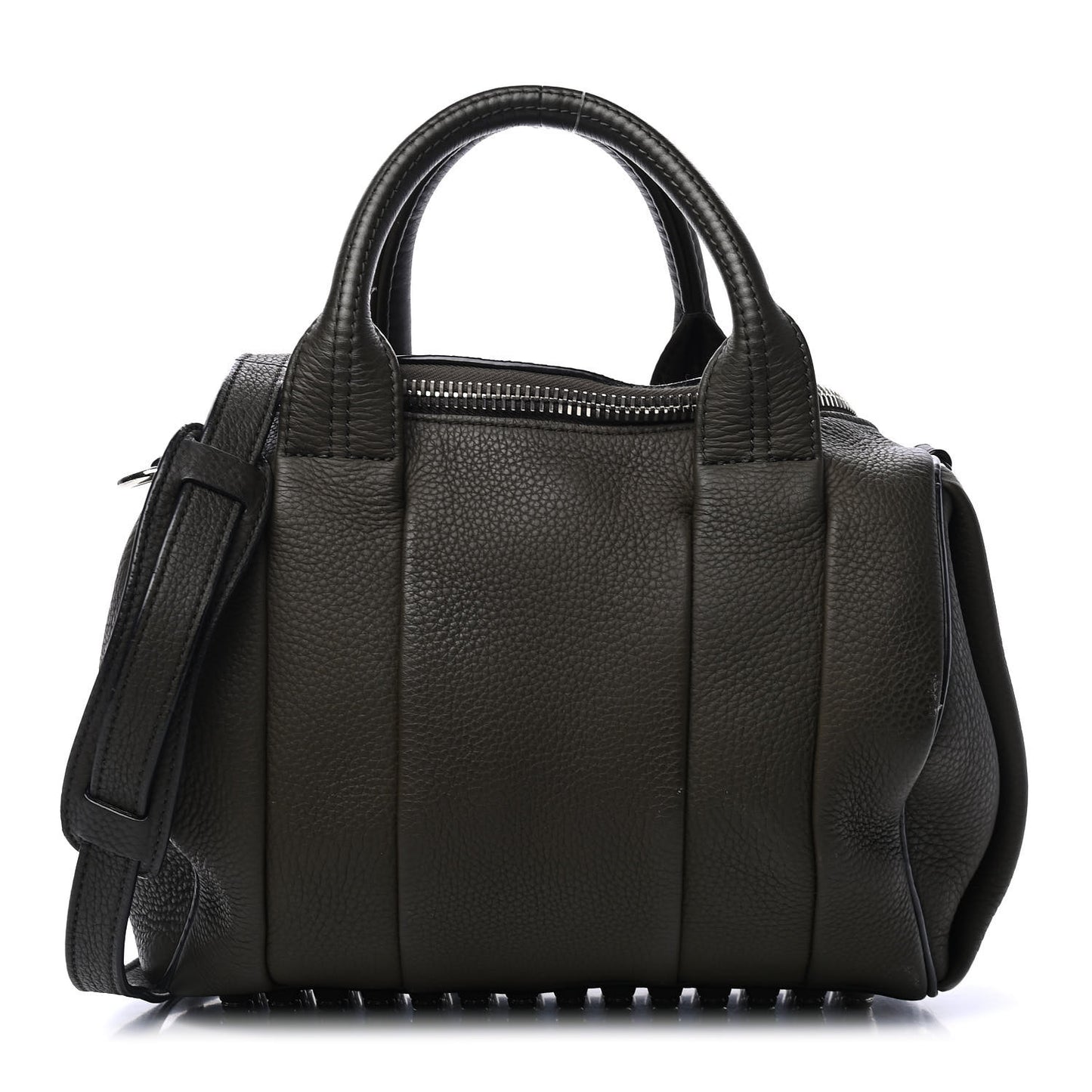 Pebbled Lambskin Rockie Black Rhodium Hardware