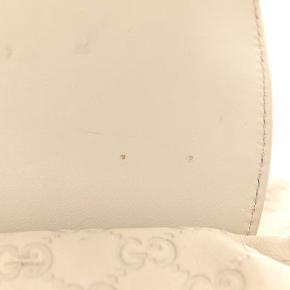 Gucci Guccissima Pop Bamboo Top Handle Tote Off White 26 of 28