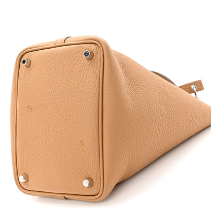 Hermes Taurillon Clemence Picotin Lock 18 PM Biscuit 9 of 11
