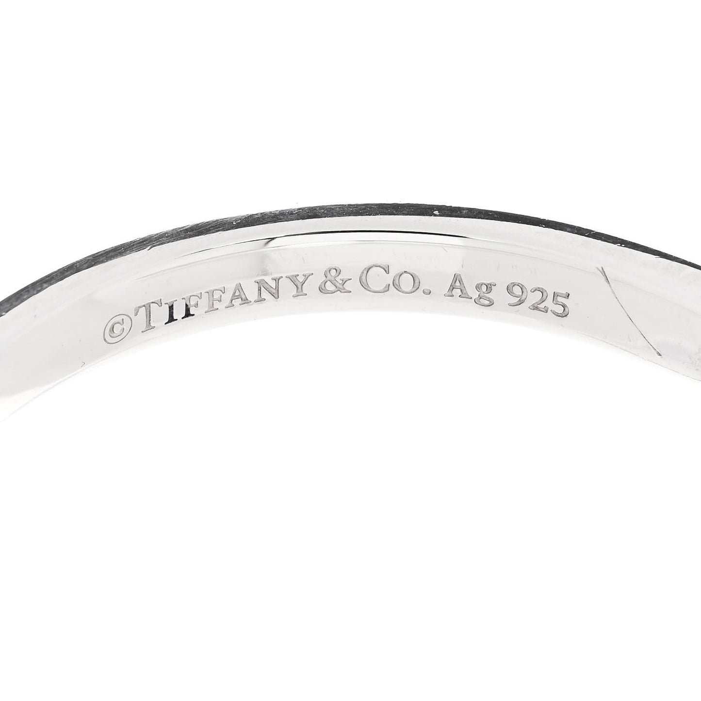 Sterling Silver Narrow 1837 Cuff Bracelet