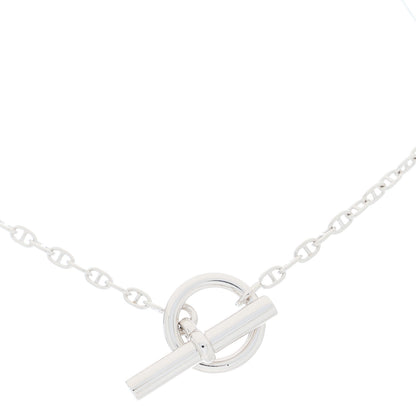 Hermes 18K White Gold Diamond New Farandole Pendant Necklace ST 3 of 5
