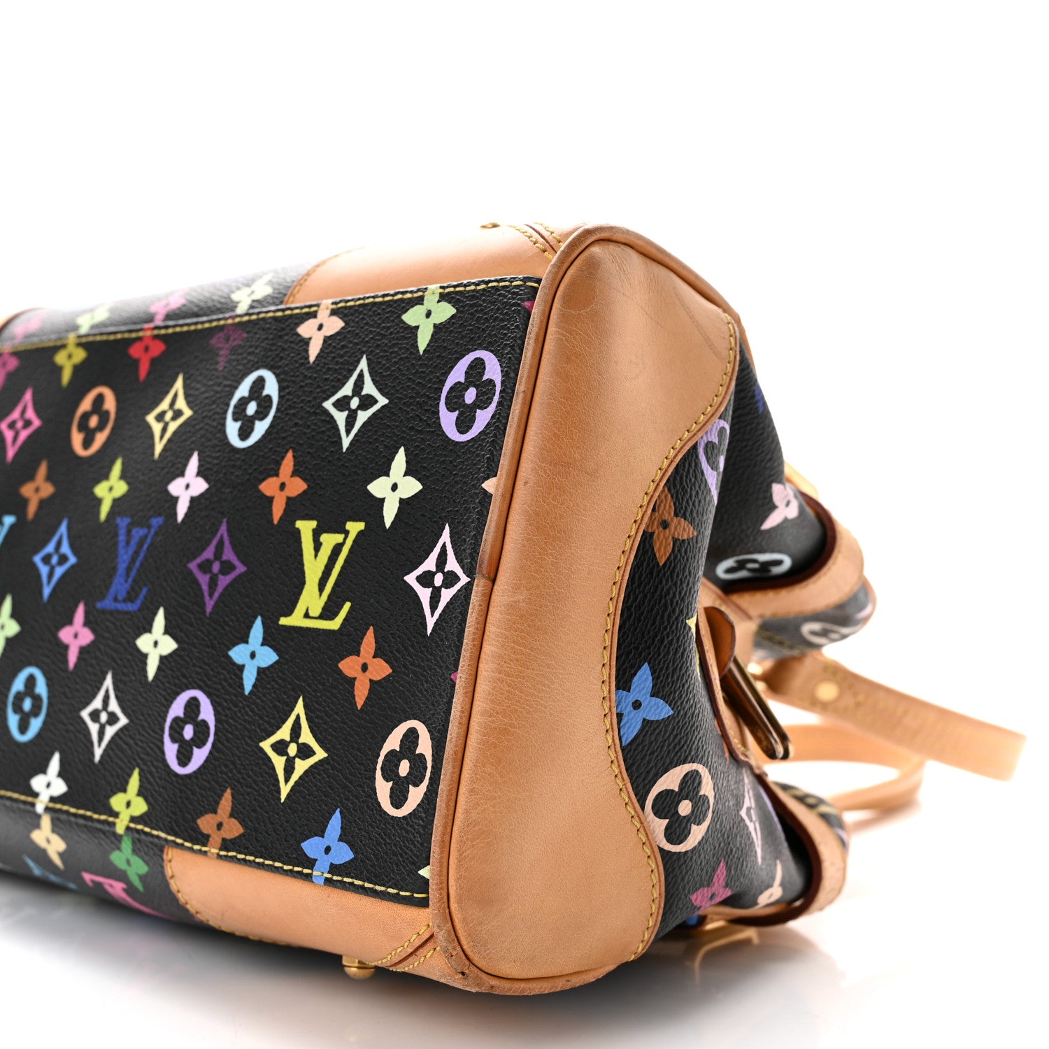 Louis Vuitton Monogram Multicolor Claudia Black 9 of 12