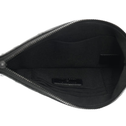 Chanel Aged Calfskin Quilted Small Gabrielle Pouch So Black 5 of 8