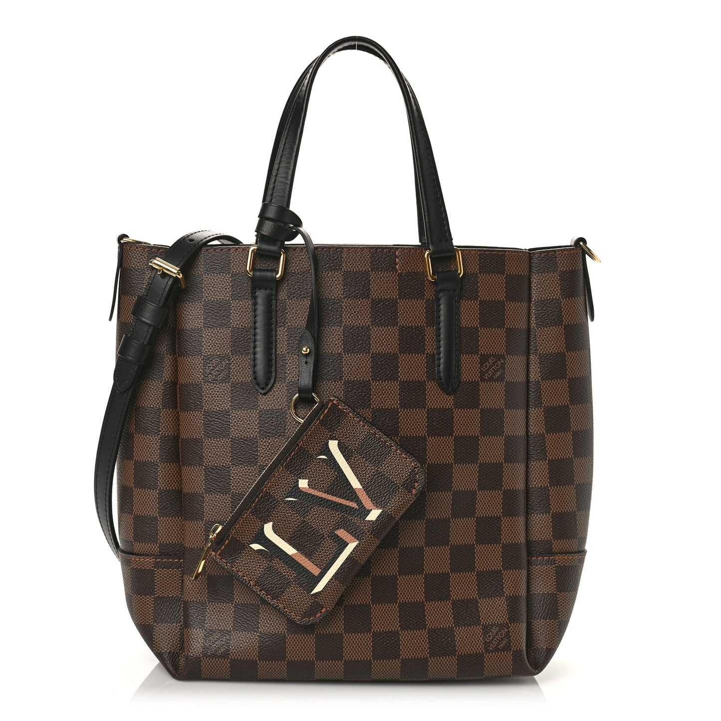 Damier Ebene Belmont PM Black