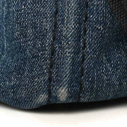 Prada Denim Small Logo Tote Avio 17 of 21