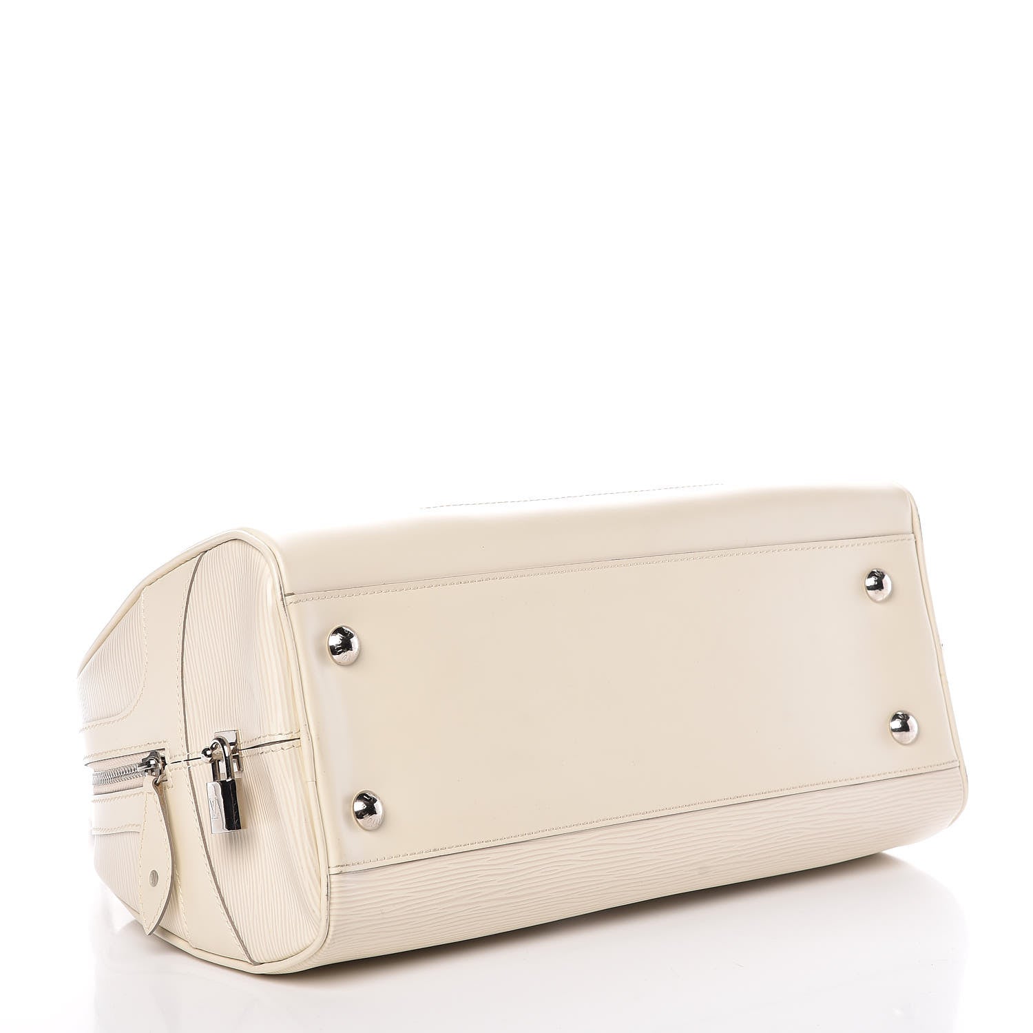 Louis Vuitton Epi Bowling Montaigne GM Ivory 4 of 14
