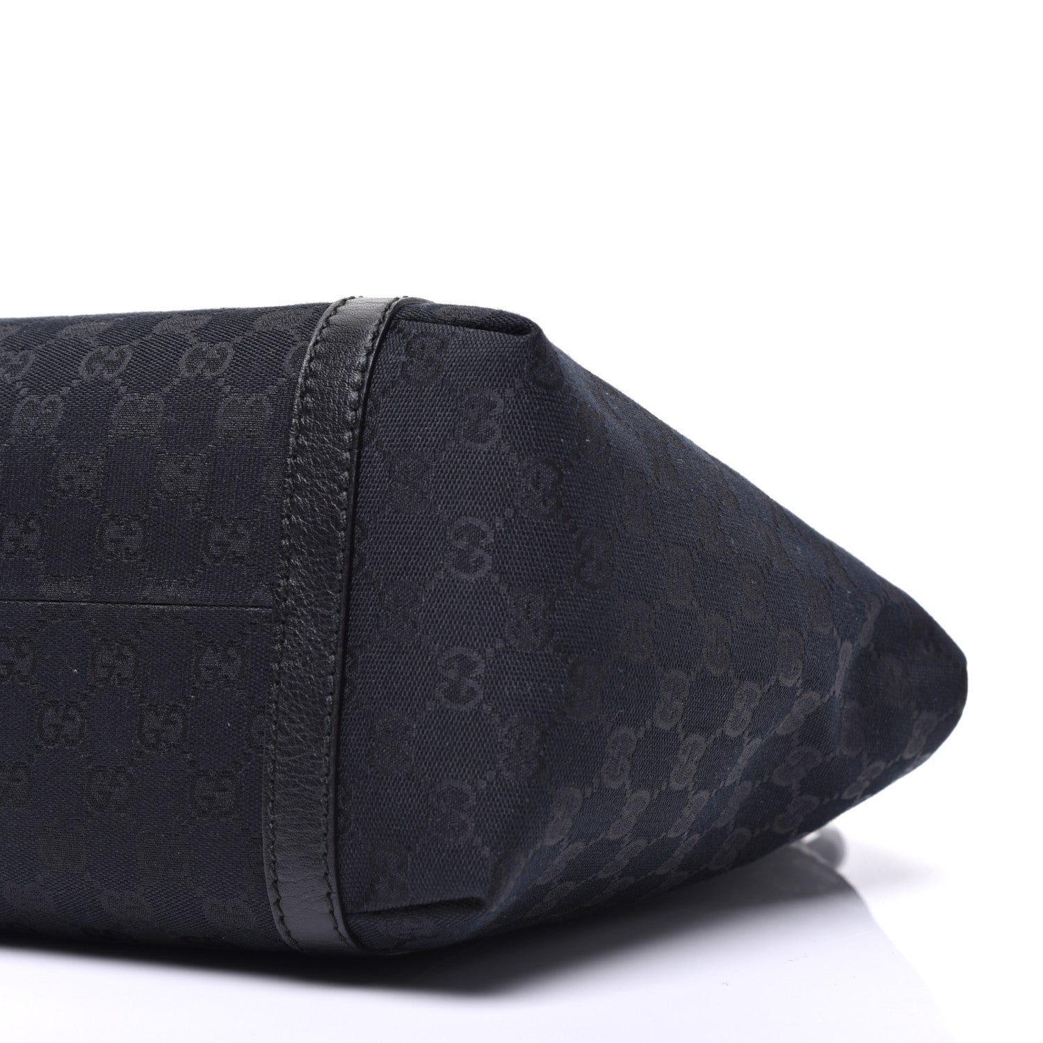 Gucci Monogram Medium New Ladies Web Tote Black 9 of 9