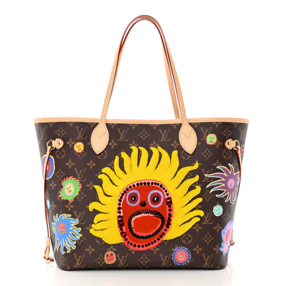 Louis Vuitton LV X YK Monogram Faces Neverfull MM 3 of 14