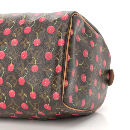 Louis Vuitton Monogram Cerises Speedy 25 10 of 12