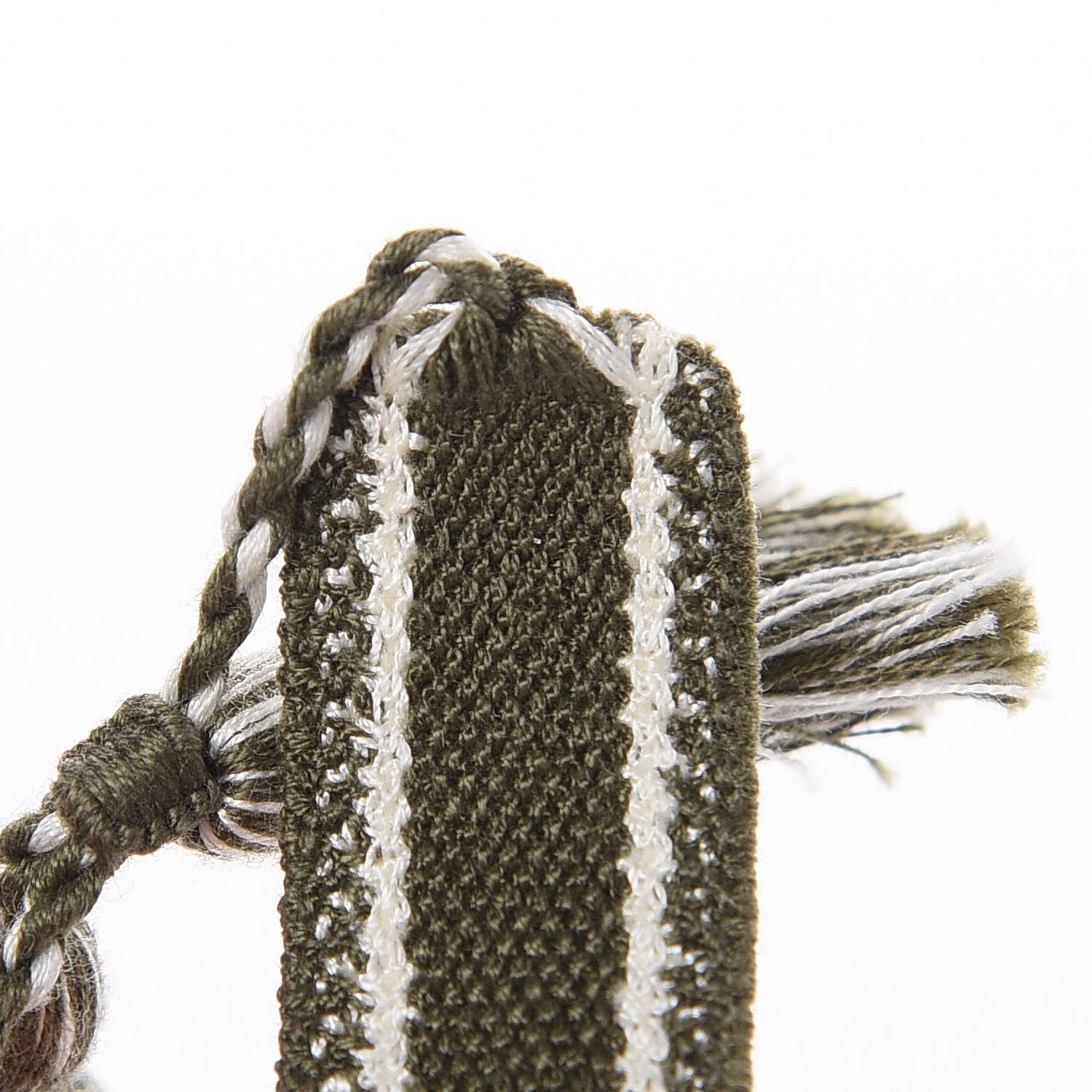 Christian Dior Woven Cotton J'Adior Friendship Bracelet Set 6 of 8