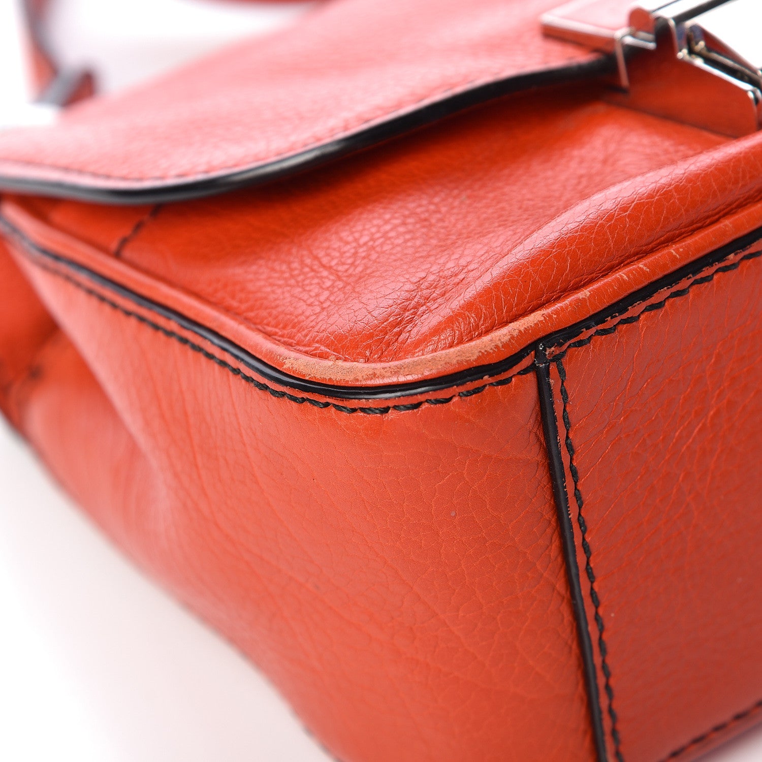 Proenza Schouler Vachetta Lux Tiny Kent Shoulder Bag Fire Red 7 of 17