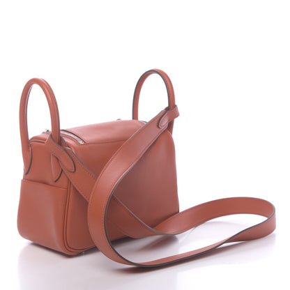 Hermes Swift Verso Mini Lindy 20 Terre Battue Sesame 3 of 11