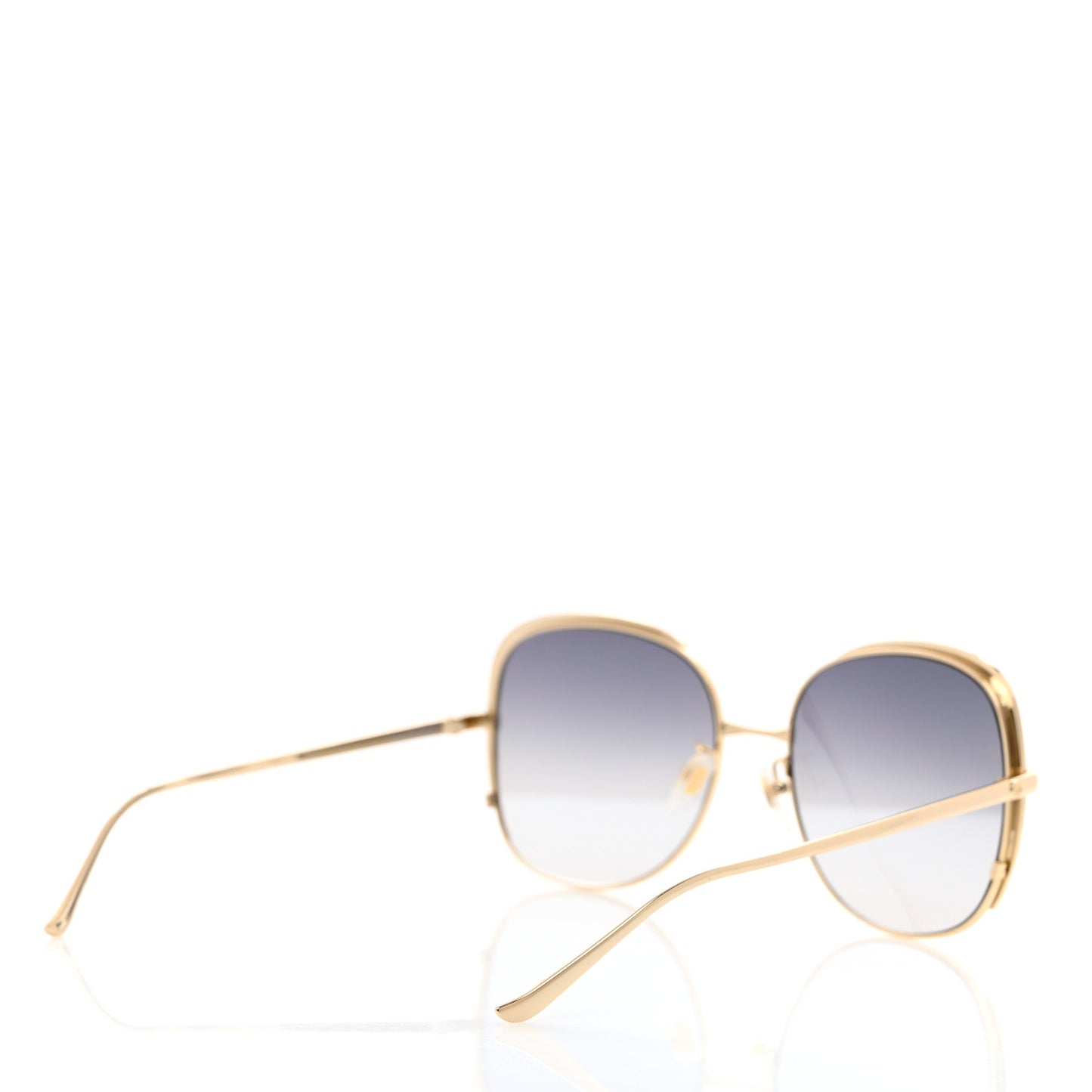 Acetate Oversize Square Frame GG0400S Sunglasses Gold