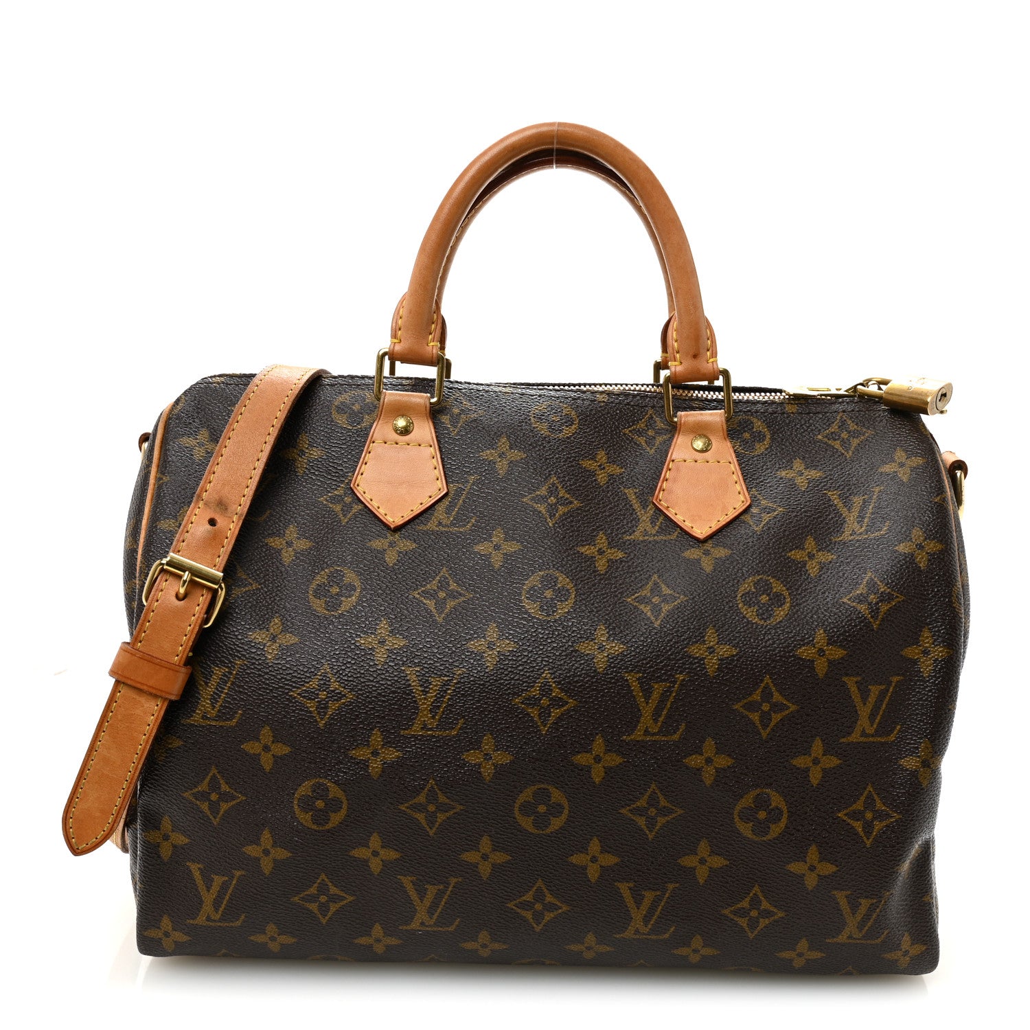 Louis Vuitton Monogram Speedy Bandouliere 30 1 of 12