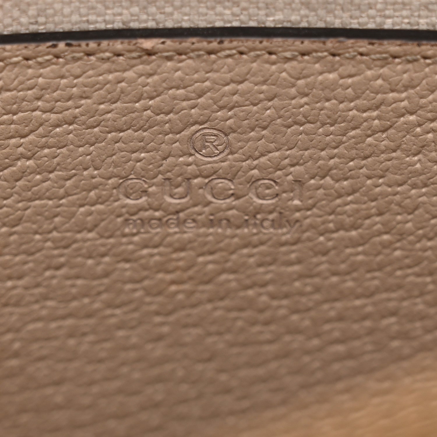 Gucci GG Supreme Monogram Textured Dollar Calfskin Web Small Ophidia Dome Shoulder Beige Mystic White Oatmeal 6 of 14