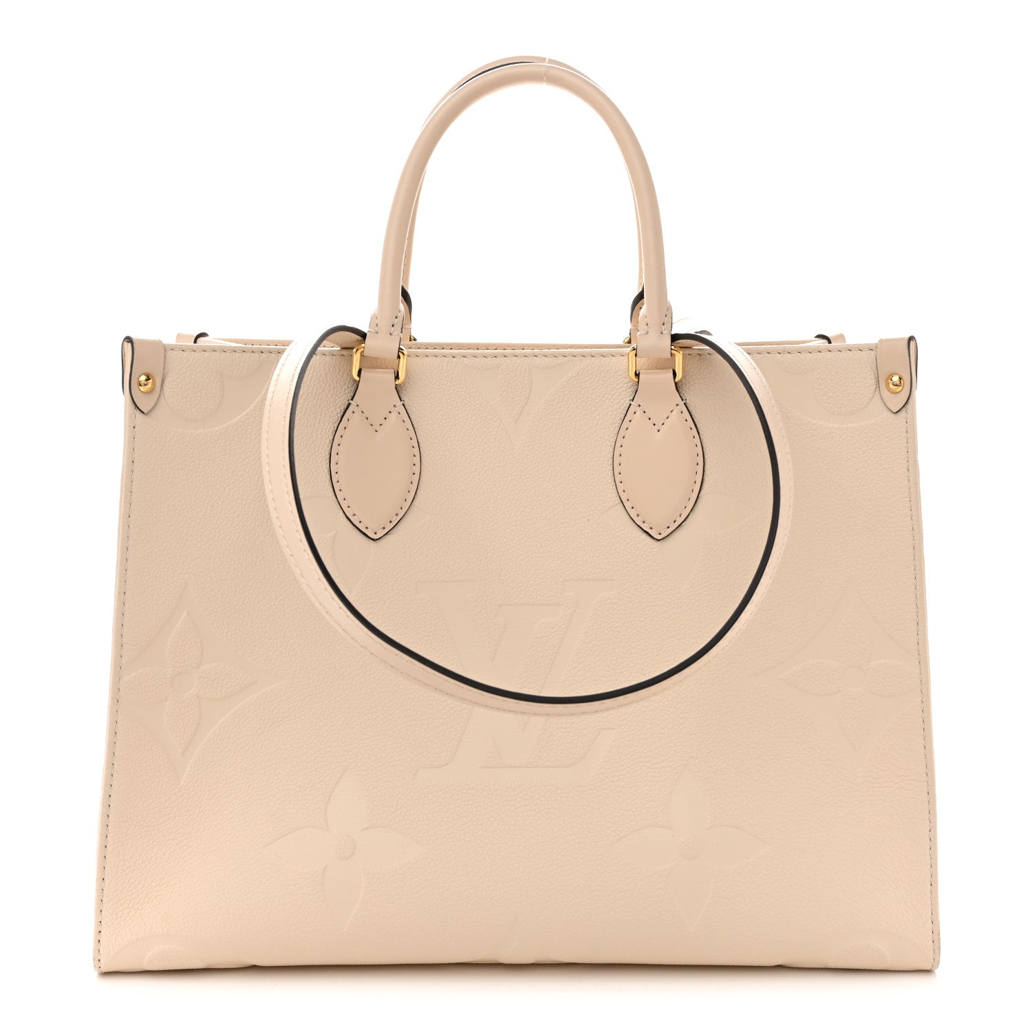 Louis Vuitton Empreinte Monogram Giant Onthego MM Creme 1 of 11