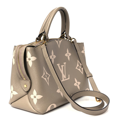 Louis Vuitton Empreinte Monogram Giant Petit Palais Tourterelle Creme 3 of 12