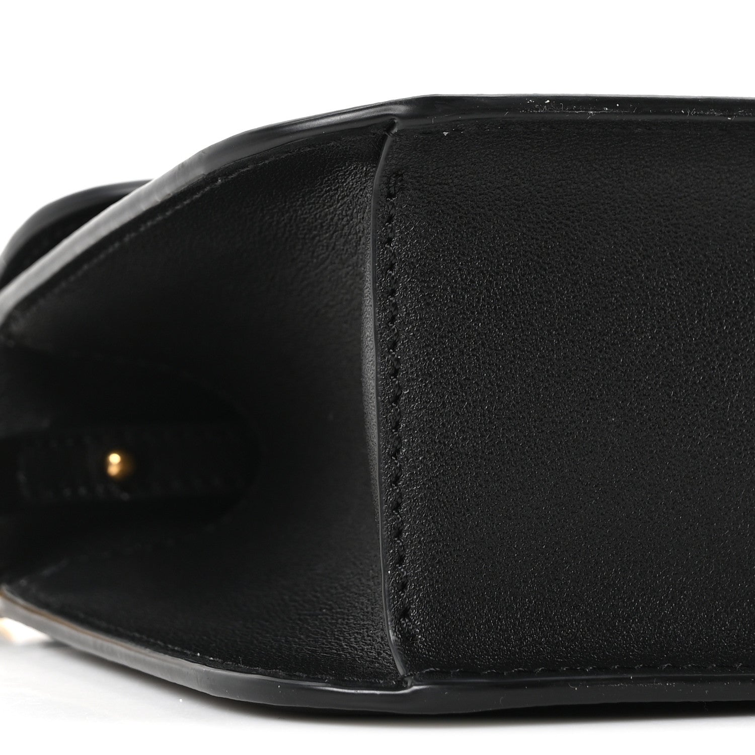 Valentino Garavani Calfskin Vlogo Loco Shoulder Bag Black 8 of 9