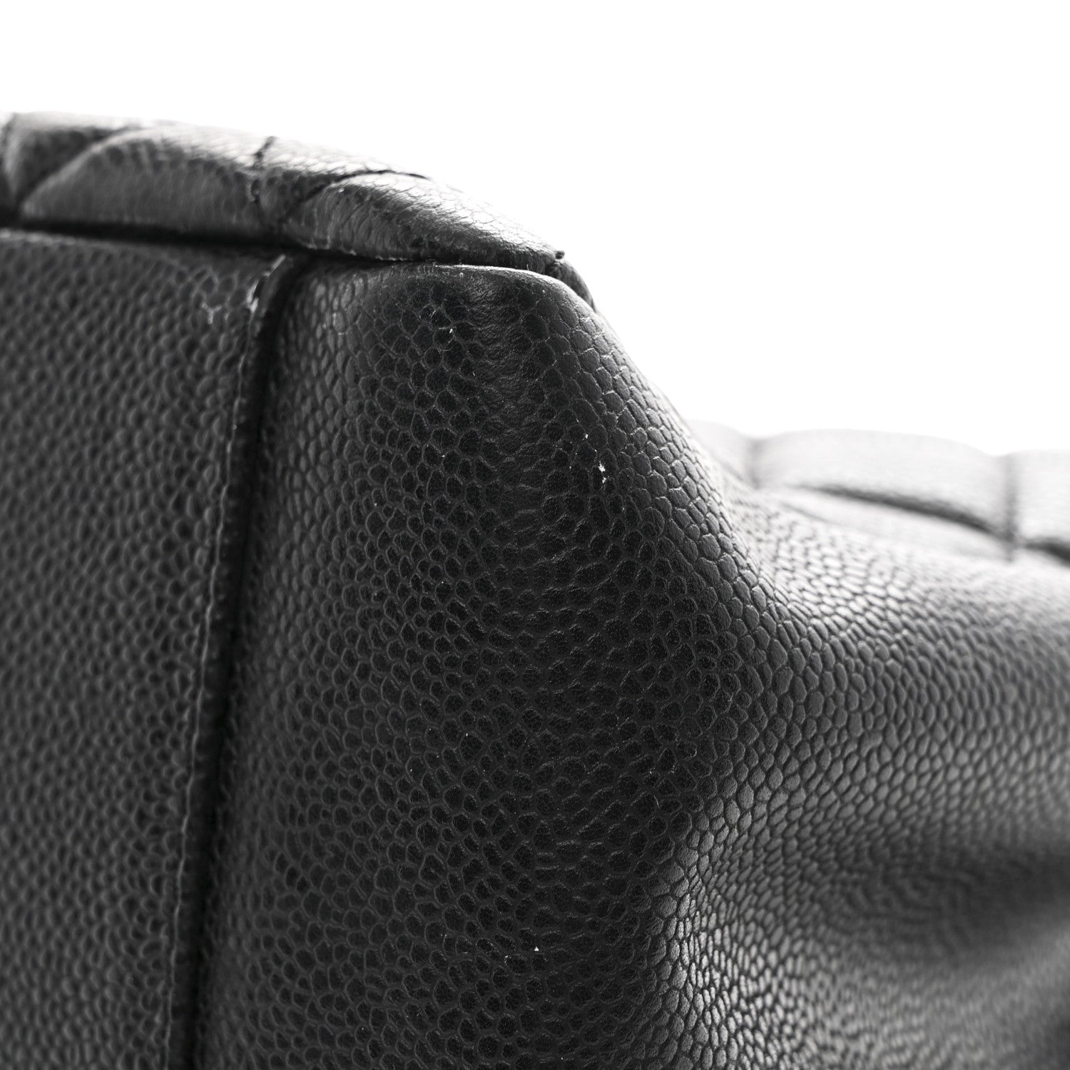 Chanel Caviar Quilted Grand Shopping Tote GST Black 12 of 14