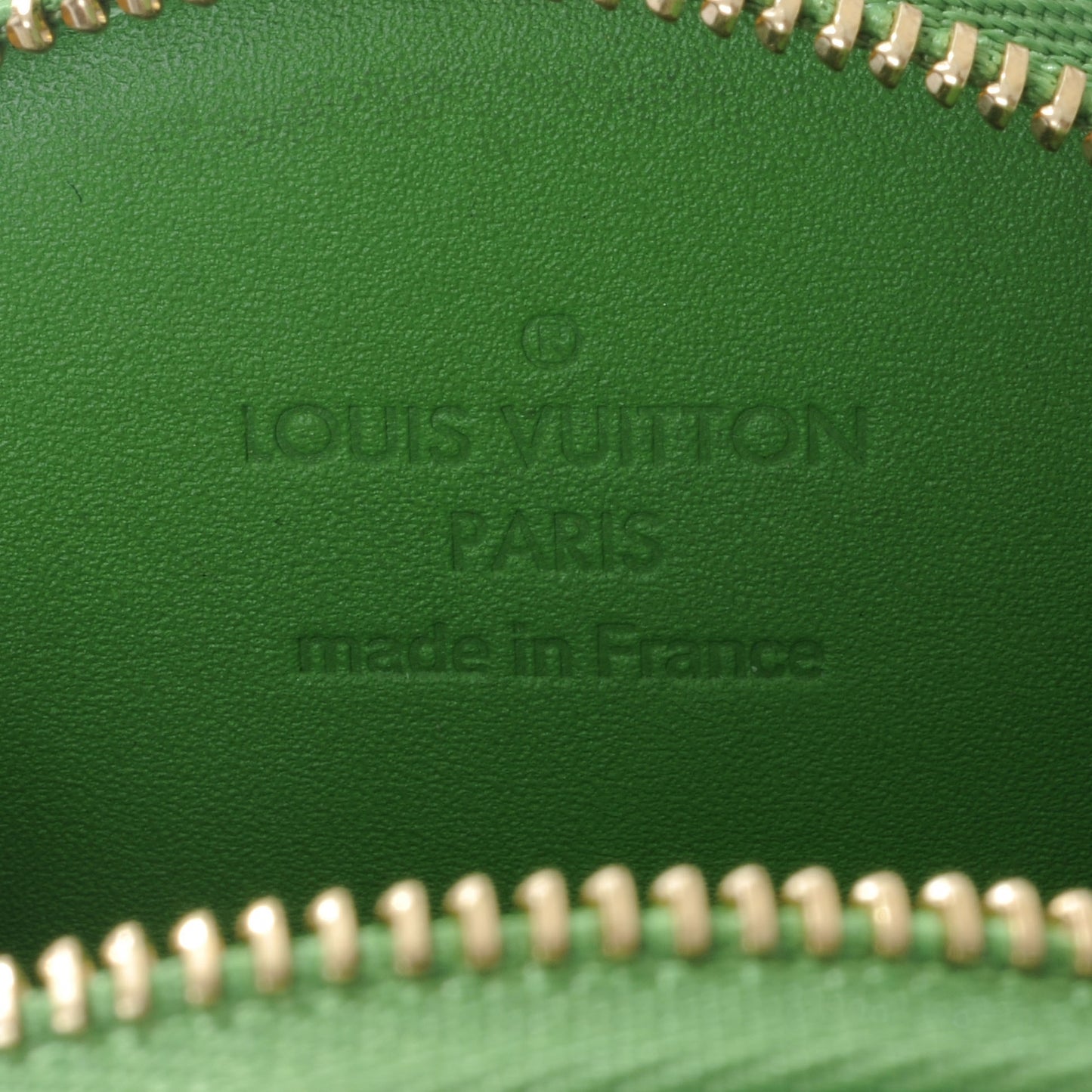 Vernis Roses Chapeau Coin Purse Vert Tonic