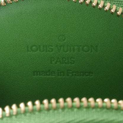 Louis Vuitton Vernis Roses Chapeau Coin Purse Vert Tonic 5 of 8