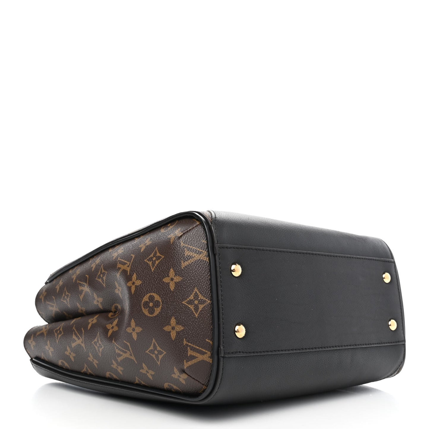 Calfskin Monogram Kimono Tote Black