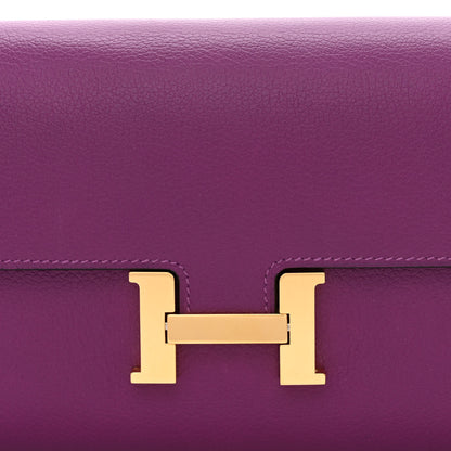 Hermes Evercolor Constance Wallet To Go Anemone 8 of 10
