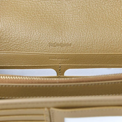 Saint Laurent Calfskin Belle de Jour Chain Clutch Beige 6 of 11