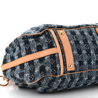 Louis Vuitton Denim Raye Cabas GM 9 of 10