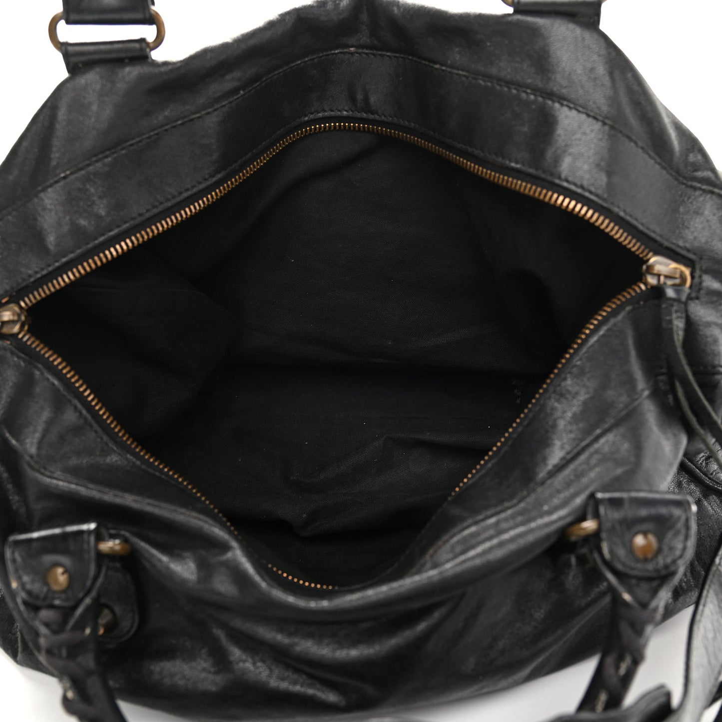 Agneau Classic Hardware Twiggy Black