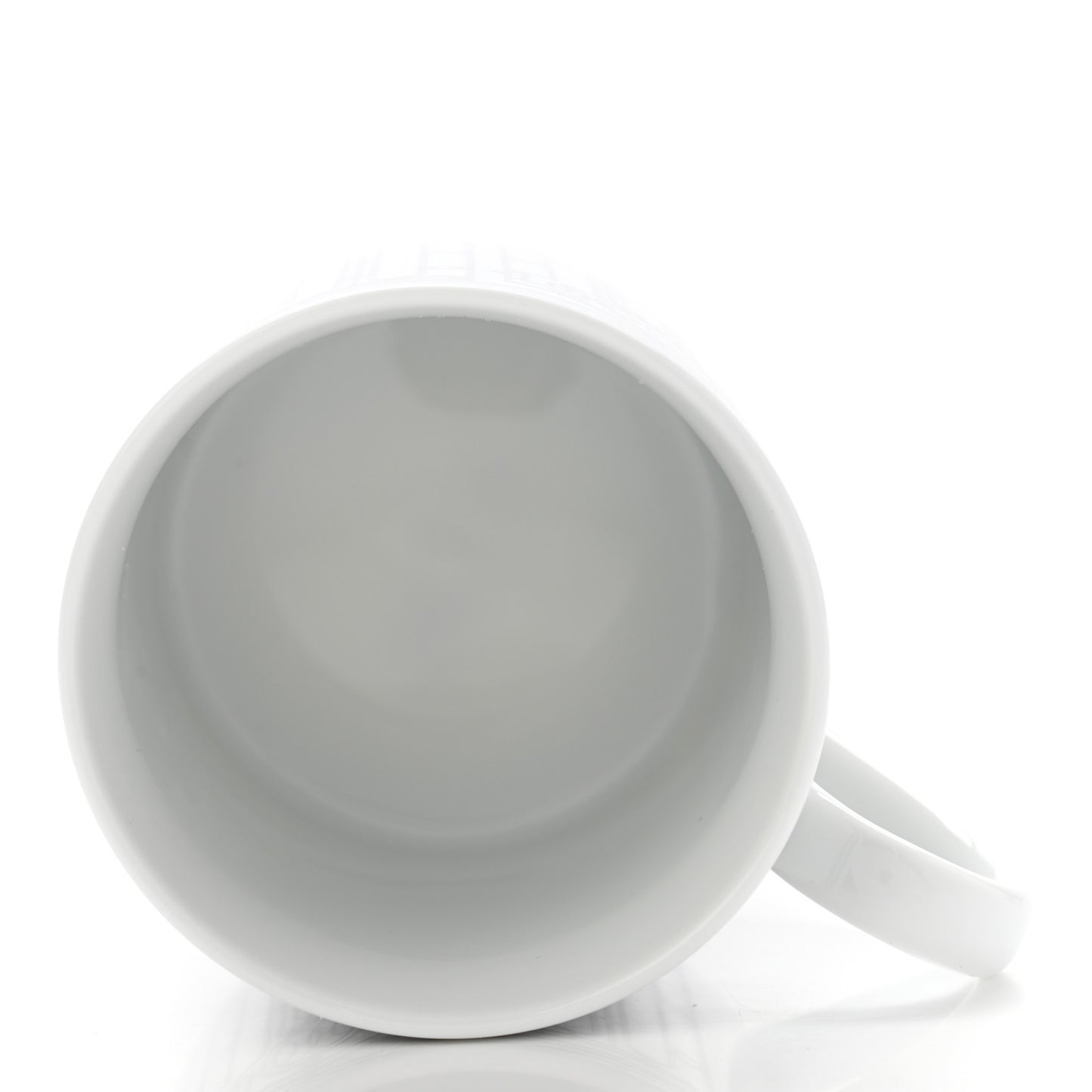 Porcelain H Deco Mug