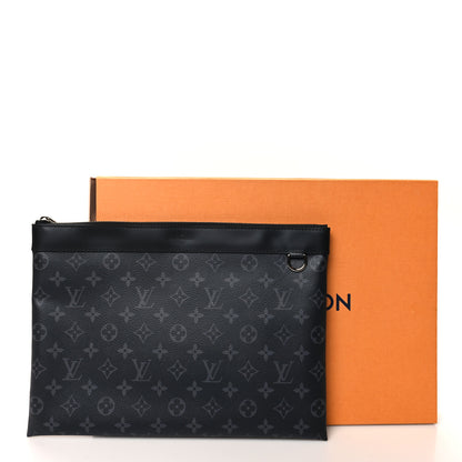 Louis Vuitton Monogram Eclipse Discovery Pochette GM 8 of 8